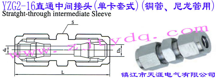 YZG2-16ֱͨg^(οʽ)(~)Straight-through Intermediate Sleeve