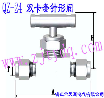 QZ-24 pyQZ-24 Double-collet Needle Valve